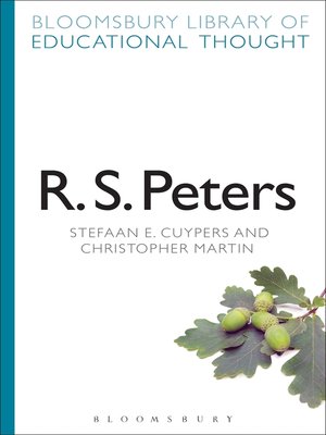 cover image of R. S. Peters